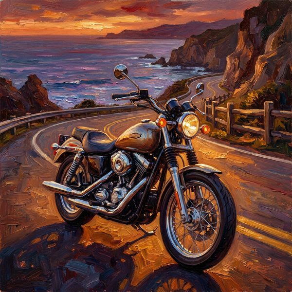 garage oil style example